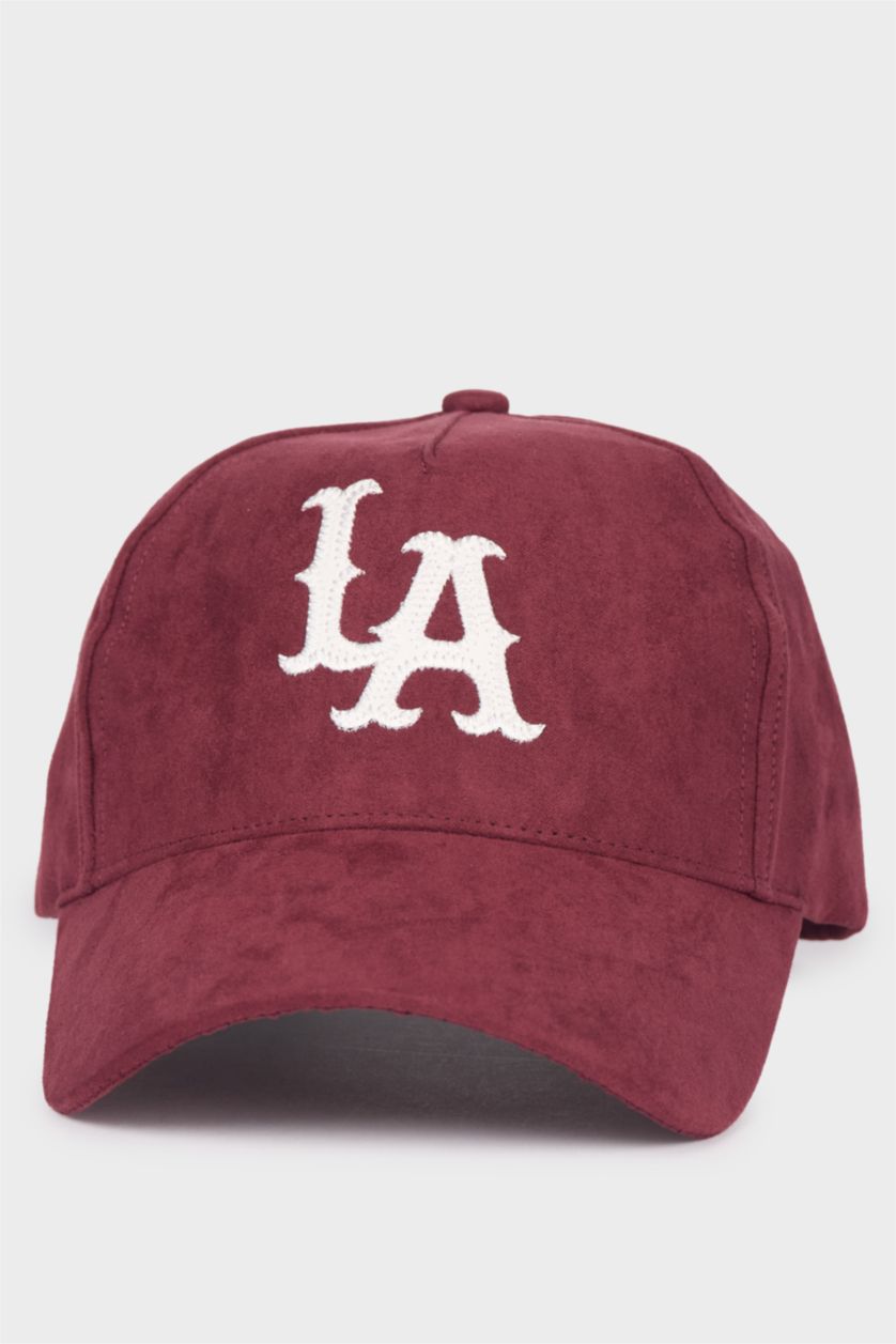 Woman Bordeaux Woman Cotton Hat