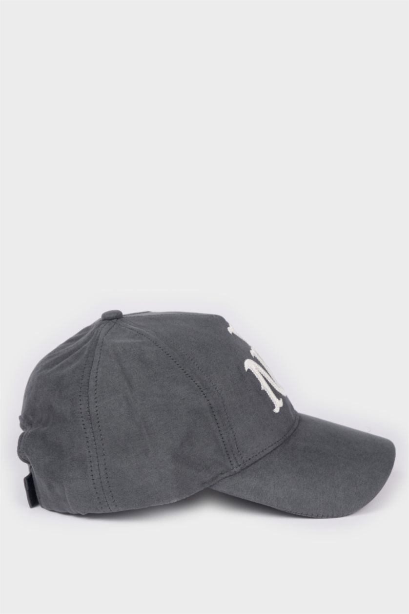Woman Grey Woman Cotton Hat