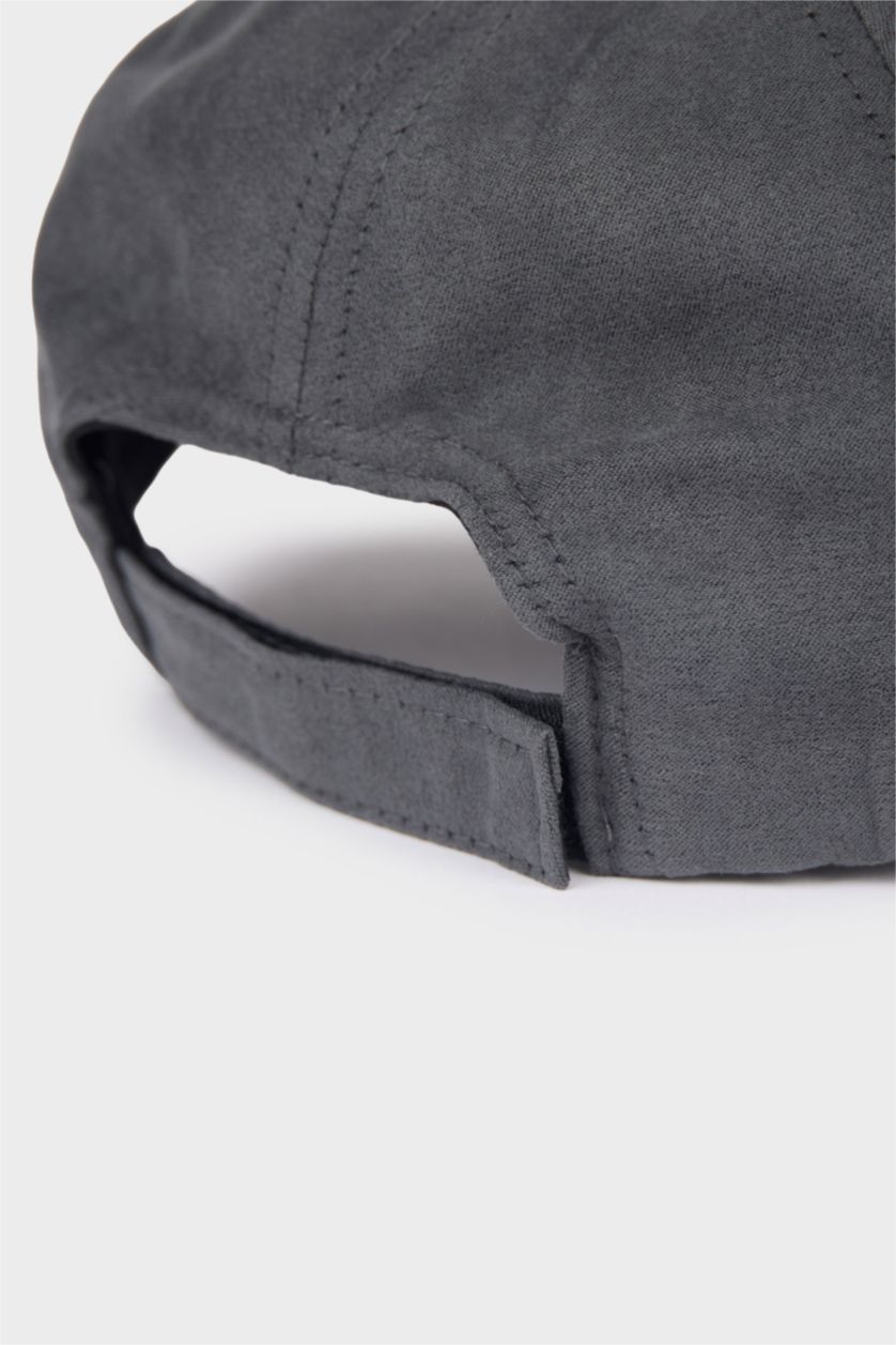 Woman Grey Woman Cotton Hat