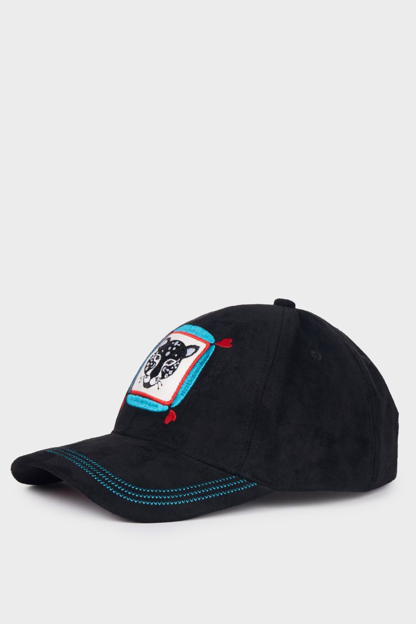 WOMAN Black Woman Cotton Hat