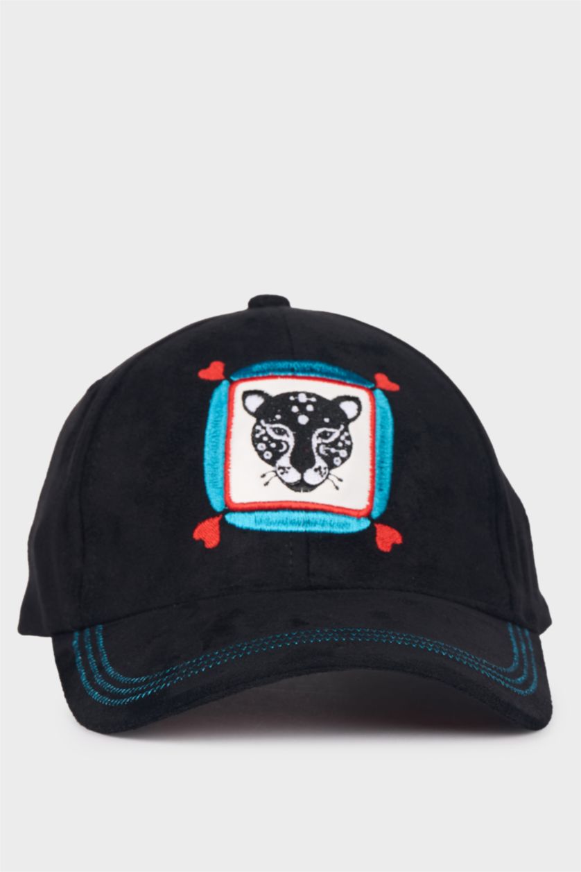 WOMAN Black Woman Cotton Hat