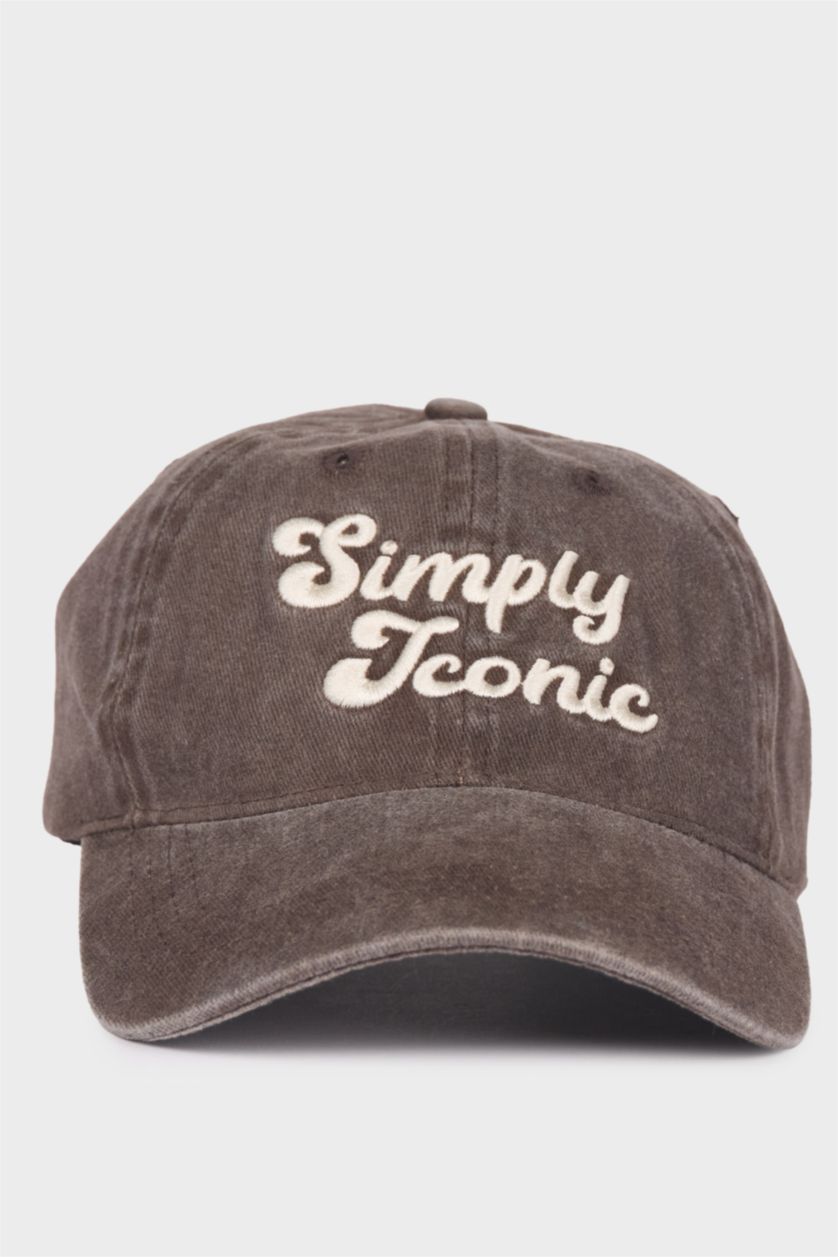 Kadın Kahve Kadın Pamuklu Bucket Şapka