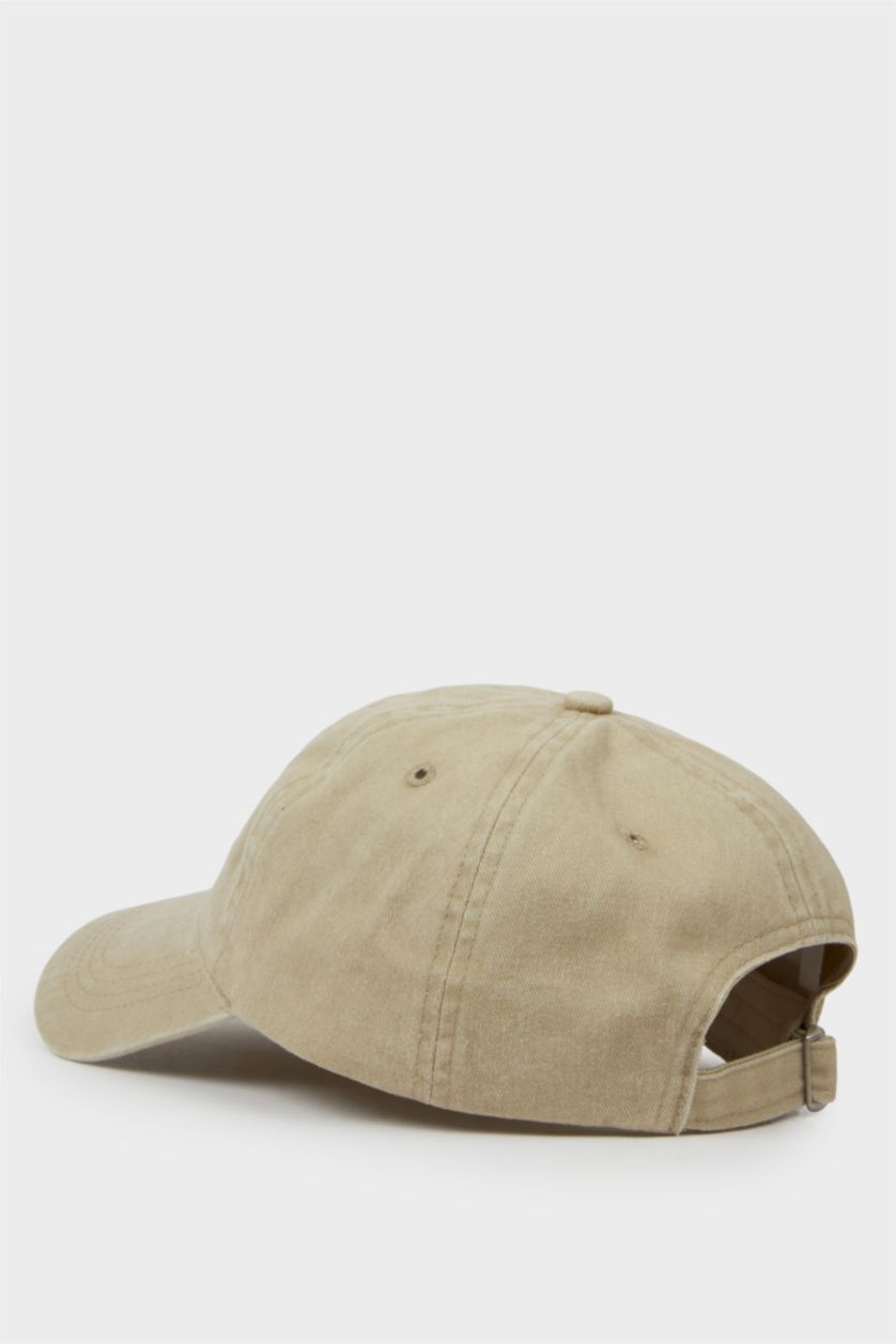 نساء بيج فاتح قبعة قطن