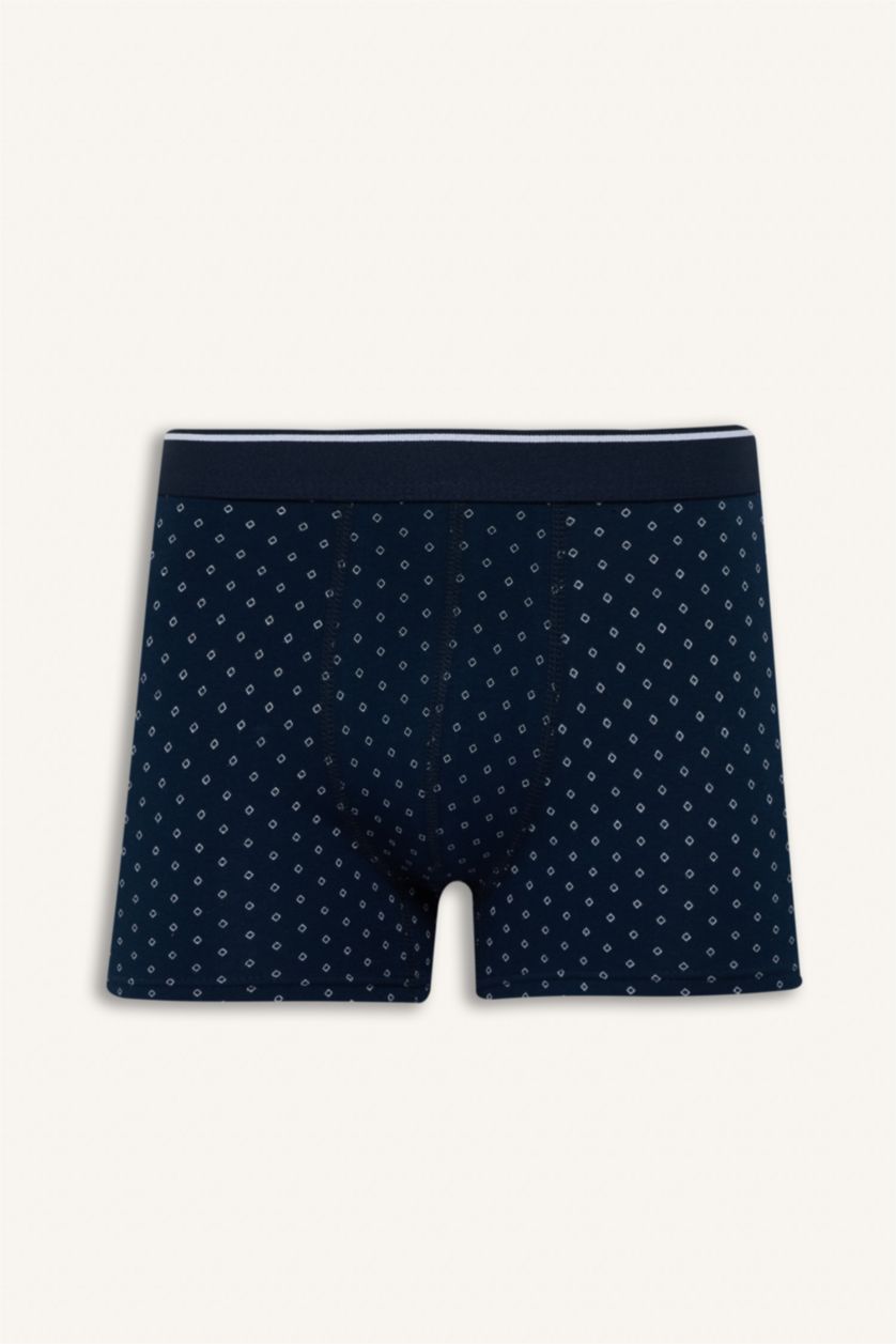 رجال كحلي بوكسر مخطط قصة عادية - 5 قطع