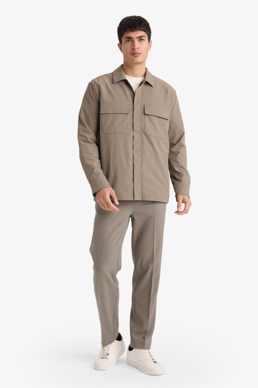 MAN Teak Regular Fit Long Sleeve Overshirt