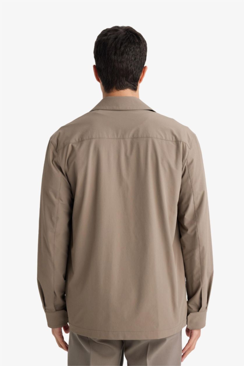 MAN Teak Regular Fit Long Sleeve Overshirt