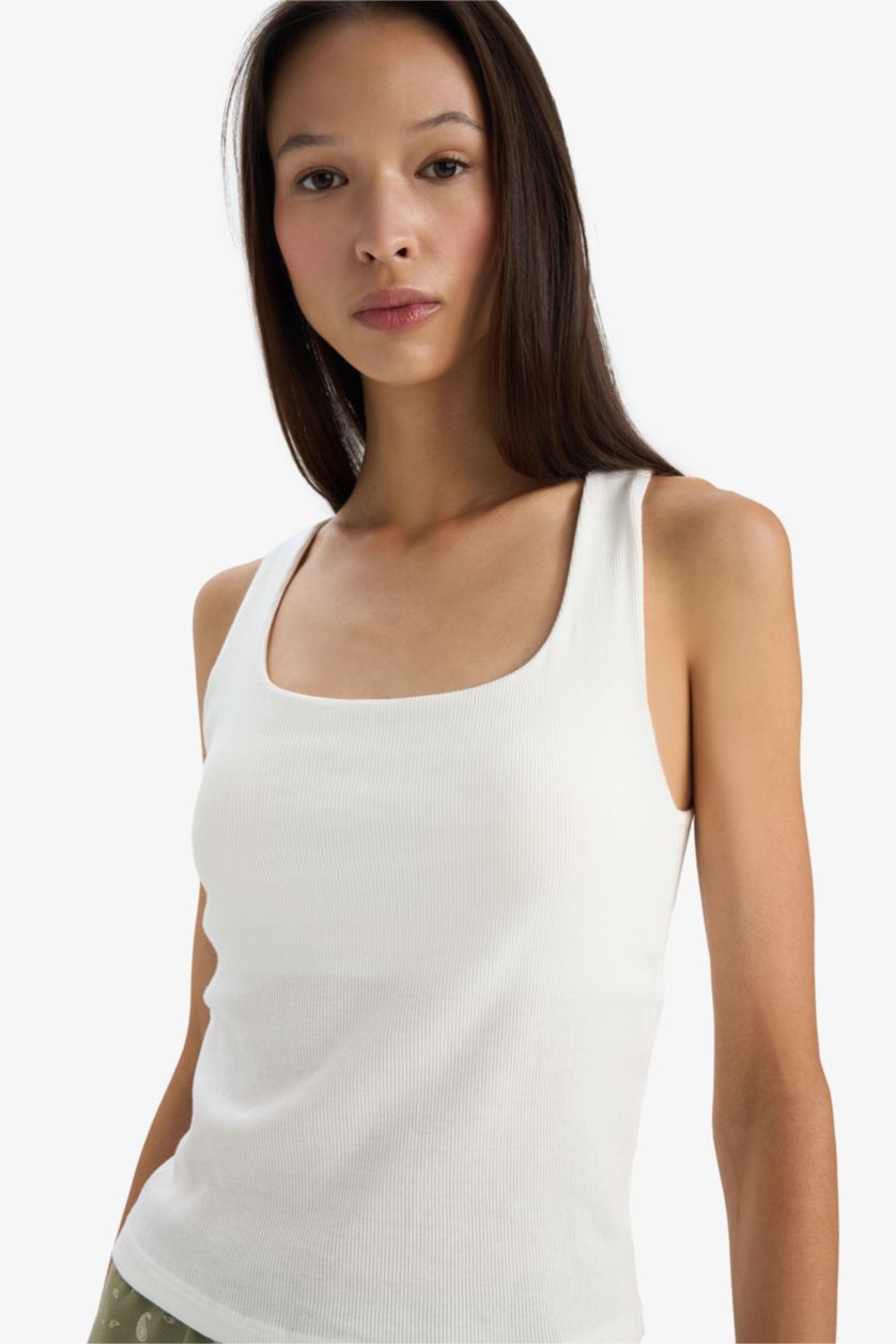 نساء اوف وايت فانيلة داخلي ببطانة صدر من Fall in Love