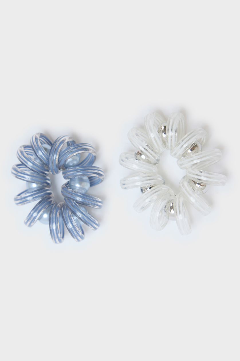 Kadın Karma Kadın 2'li Spiral Lastik Toka