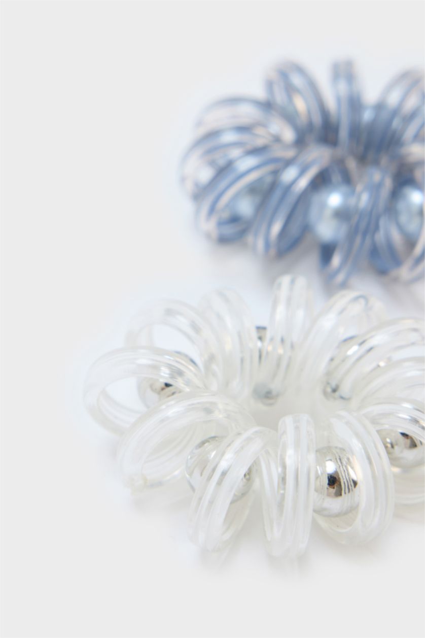 Kadın Karma Kadın 2'li Spiral Lastik Toka