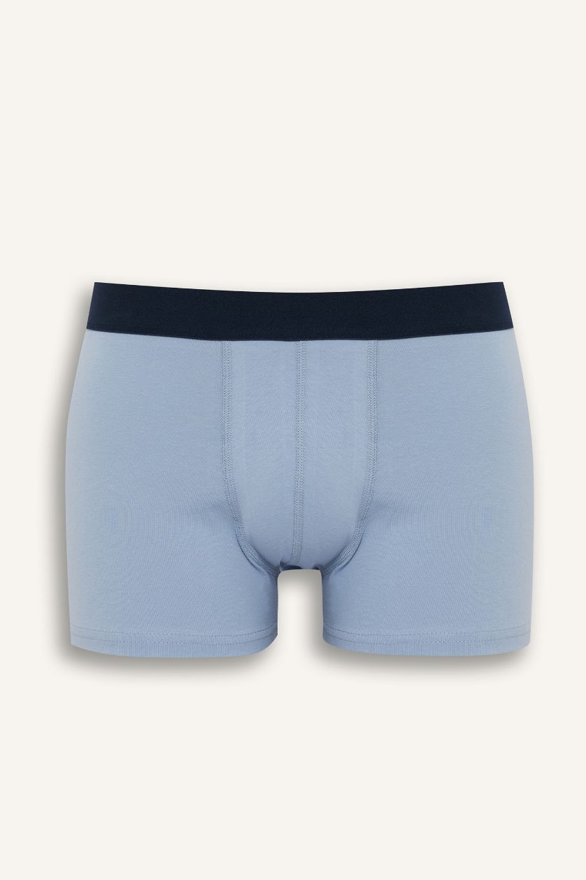 Erkek Lacivert Regular Fit 3'lü Boxer