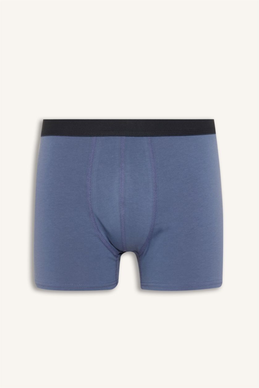 Erkek Lacivert Regular Fıt 3'lü Boxer