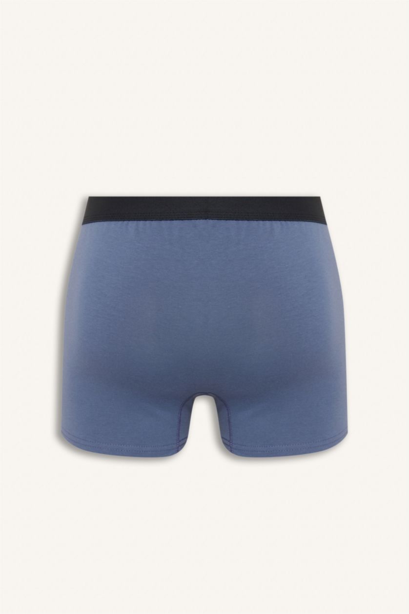 Erkek Lacivert Regular Fıt 3'lü Boxer