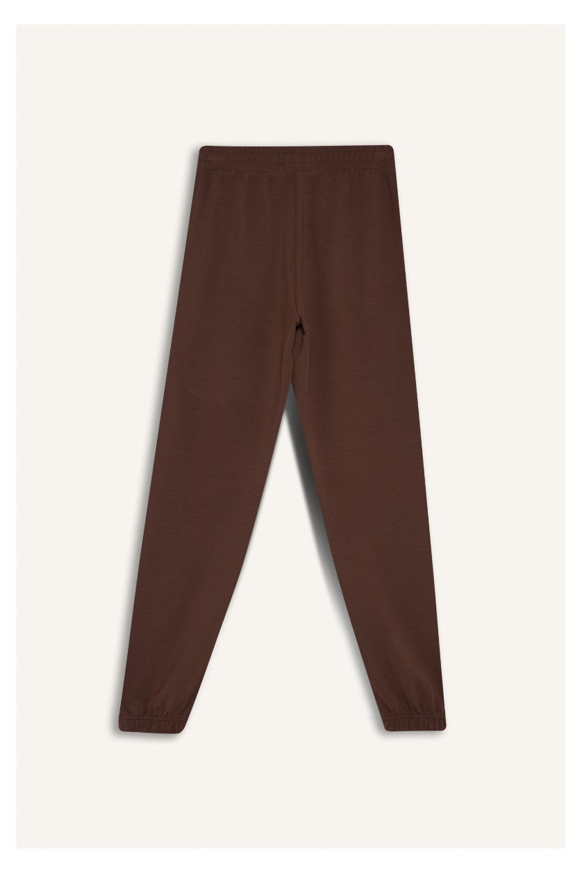 Kadın Kahve Modal Jogger Eşofman Altı