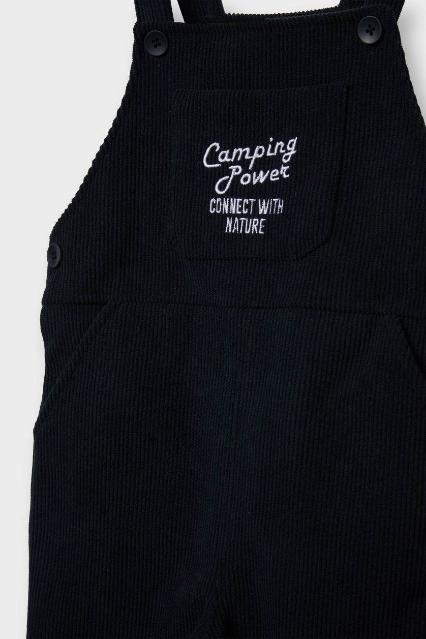 طفل صغير كحلي طقم بيبي اولادي سويت شيرت وسالوبيت - قطعتين