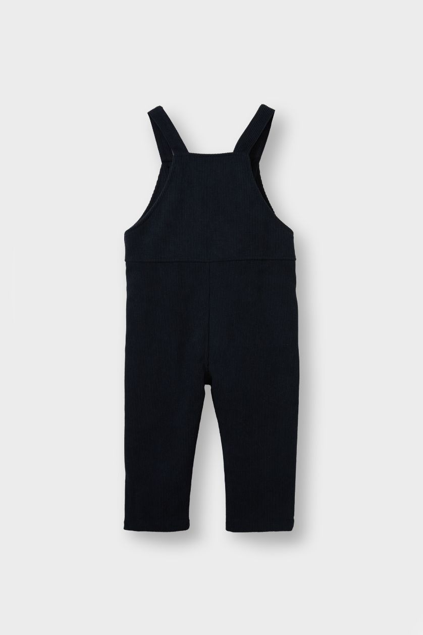 طفل صغير كحلي طقم بيبي اولادي سويت شيرت وسالوبيت - قطعتين