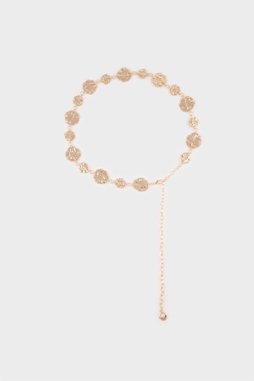 Kadın Altın Kadın Gold Bel Zinciri