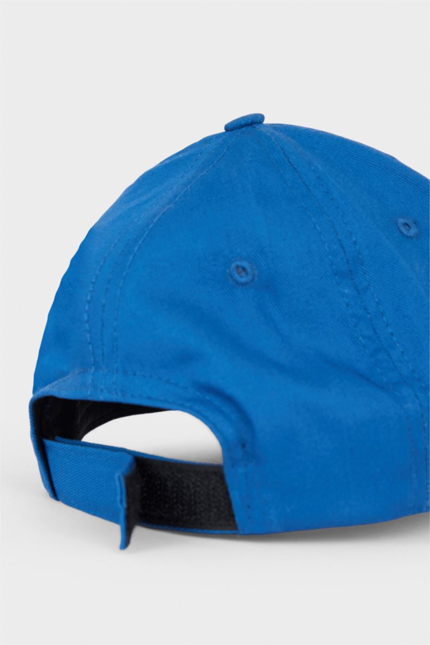 أولاد أزرق شفقة كاب قطن ولادي باتكيت