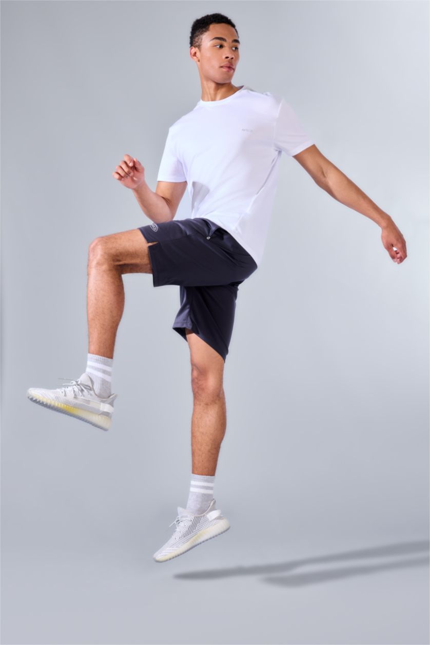 HOMME Anthracite Short de sport Coupe slim