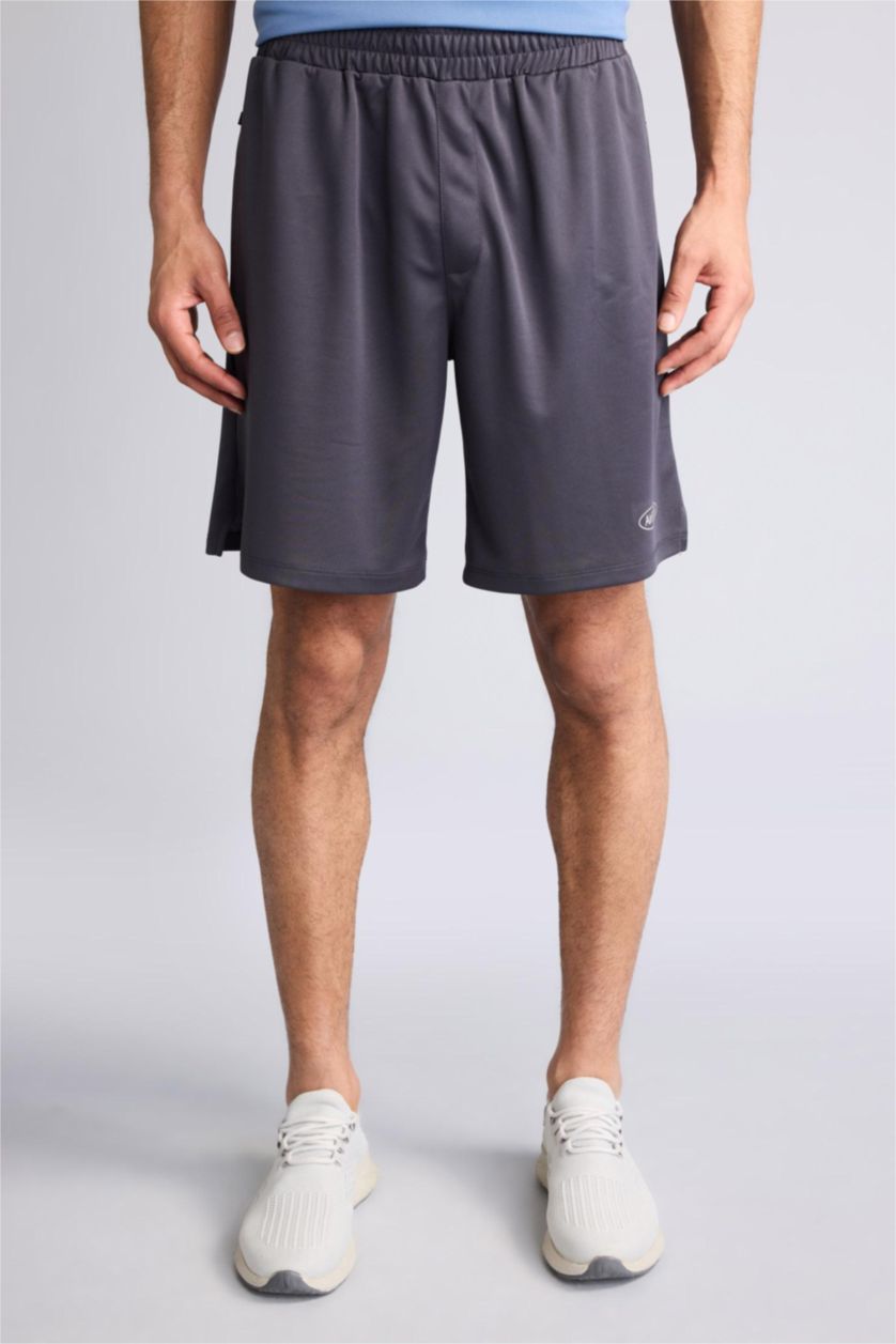 Мужчины Антрацит Спортивные шорты Slim Fit