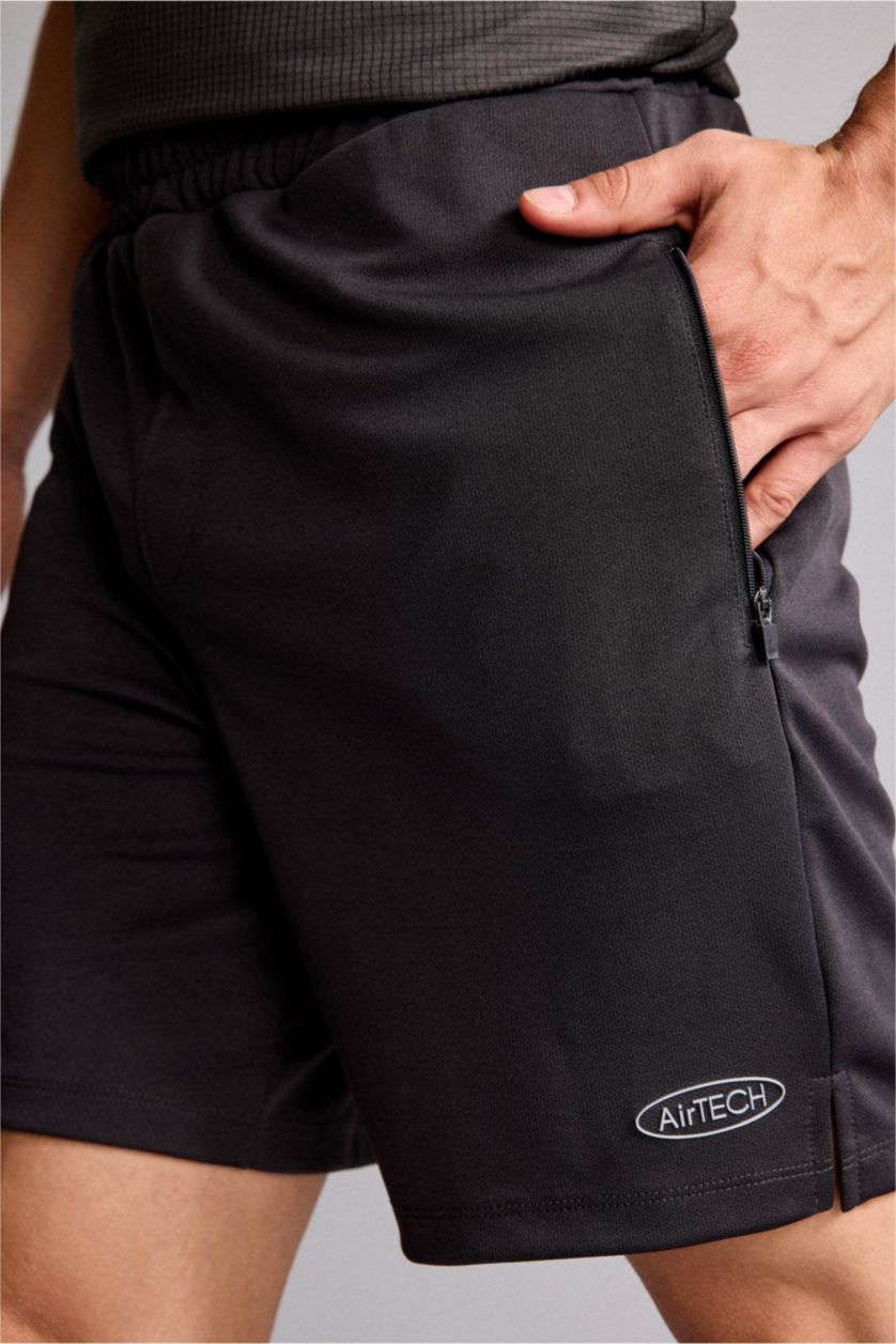 HOMME Anthracite Short de sport Coupe slim