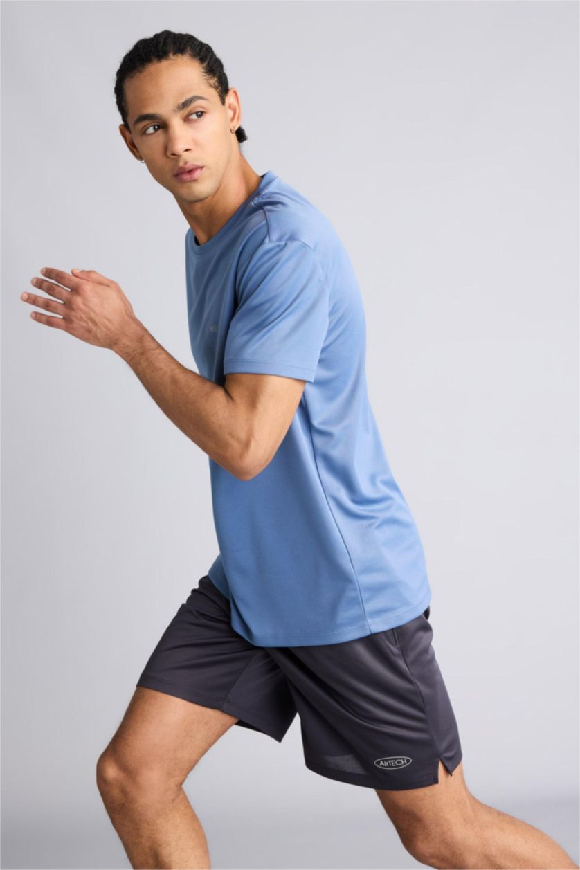 HOMME Anthracite Short de sport Coupe slim