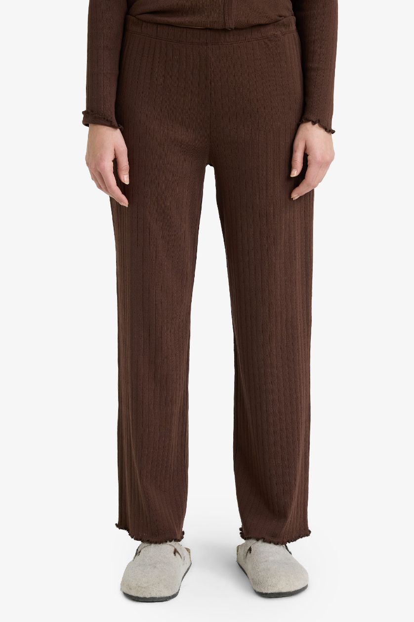 WOMAN Brown Regular Fit Long Sleeve 2 Piece Set