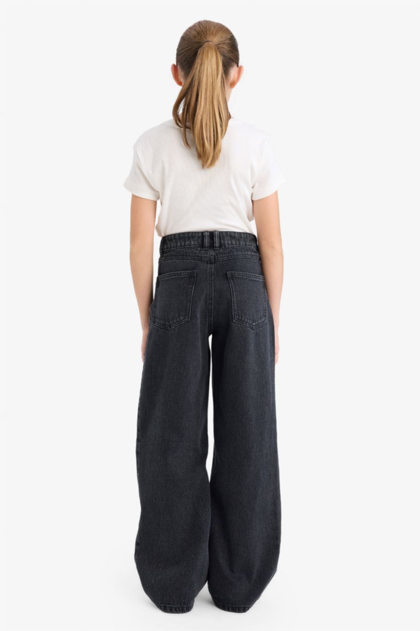 Қыздар Және Жасөспірімдер Сұр Қыздарға Таңдай Кең Шалбар