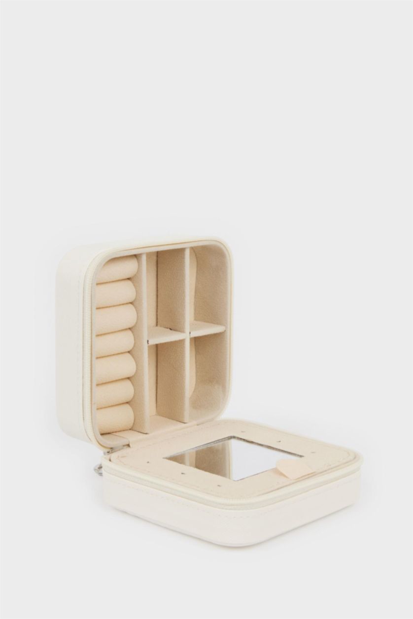 Kadın Beyaz Kadın Takı Kutusu