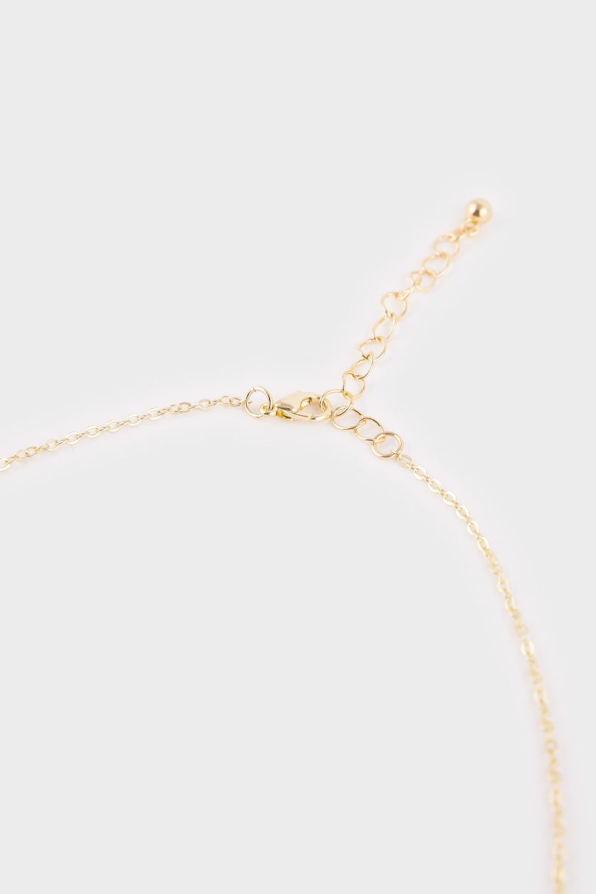 FEMME Karma Collier avec détail œil vert pour femme