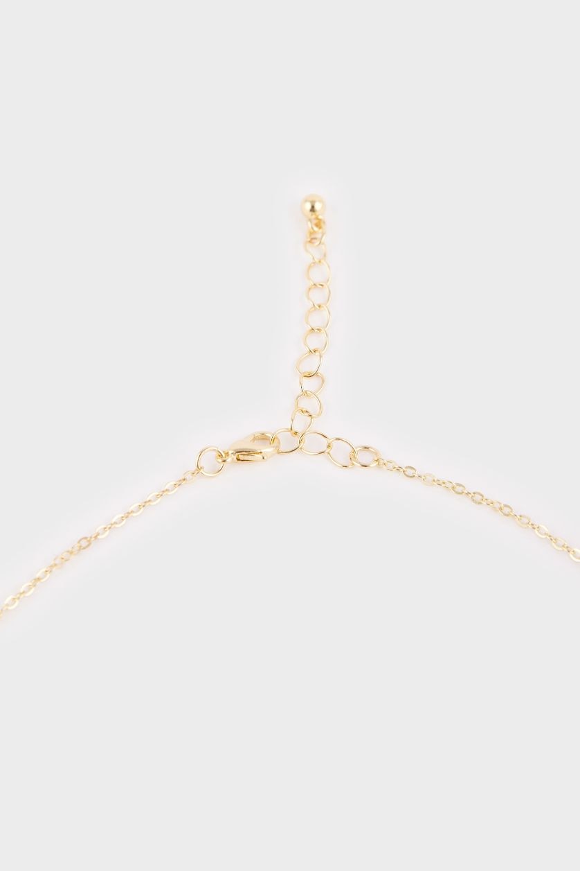 FEMME Karma Collier doré pendentif œil pour femme