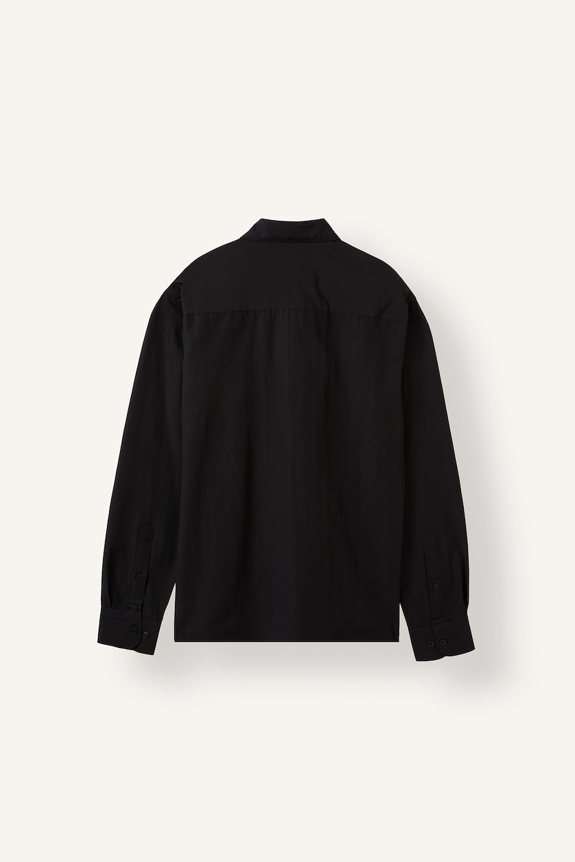 Мужчины Черный Рубашка Modern Fit