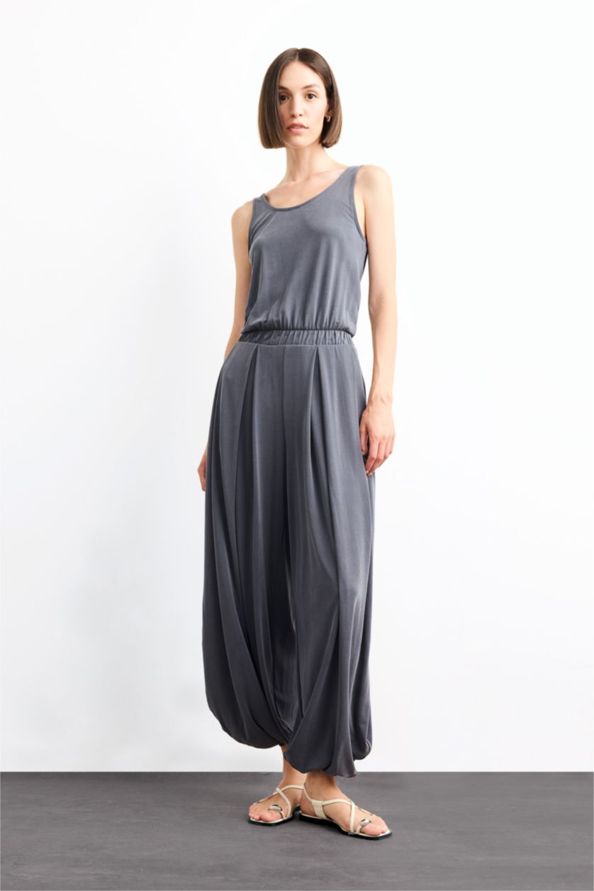 Woman Light Anthracite Jumpsuit