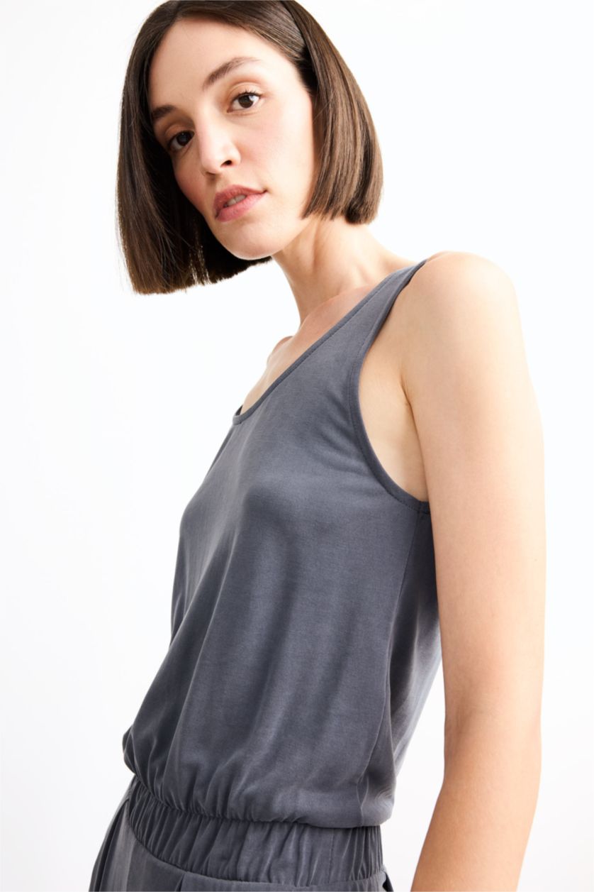 Woman Light Anthracite Jumpsuit