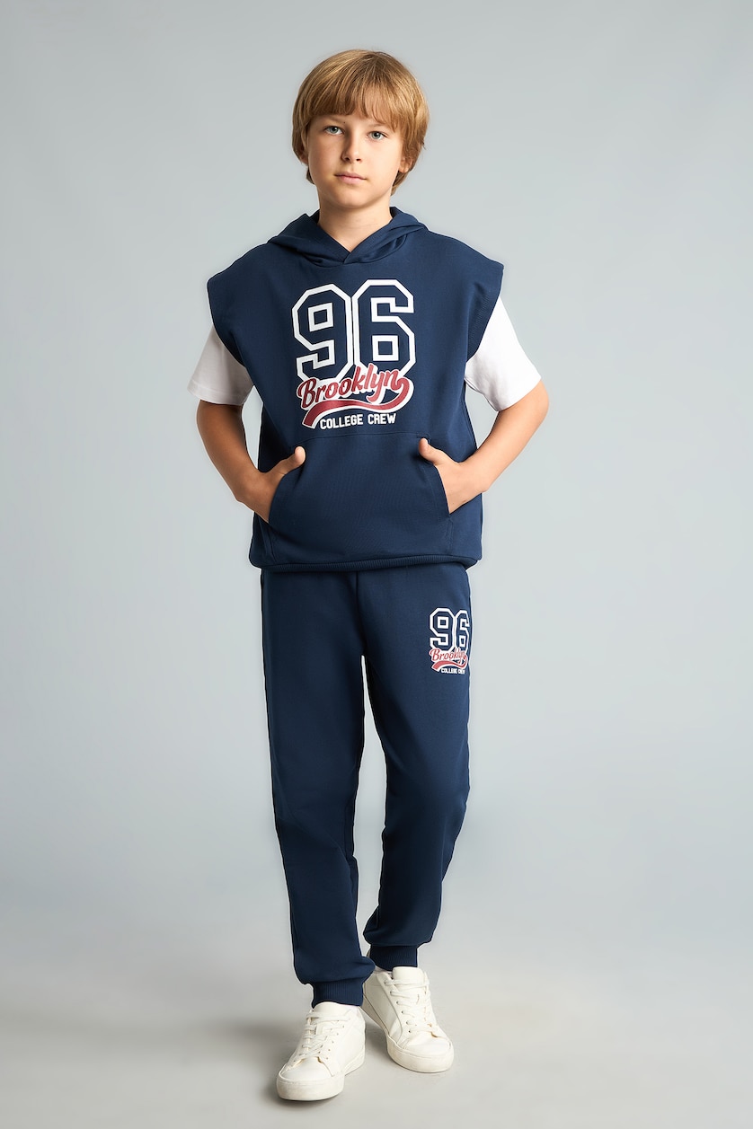Young Boys - Teen Boys NAVY Boy 3 piece Navy Blue Regular Fit Set