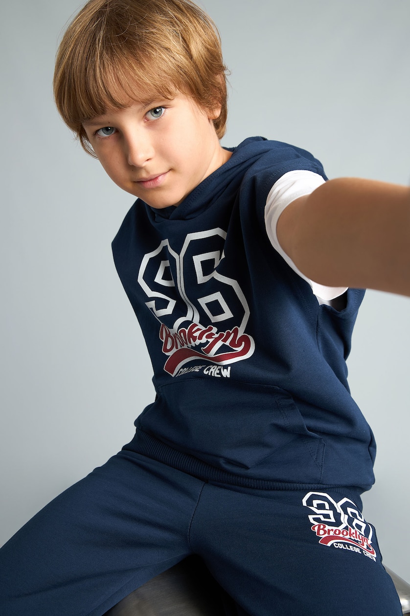 Young Boys - Teen Boys NAVY Boy 3 piece Navy Blue Regular Fit Set