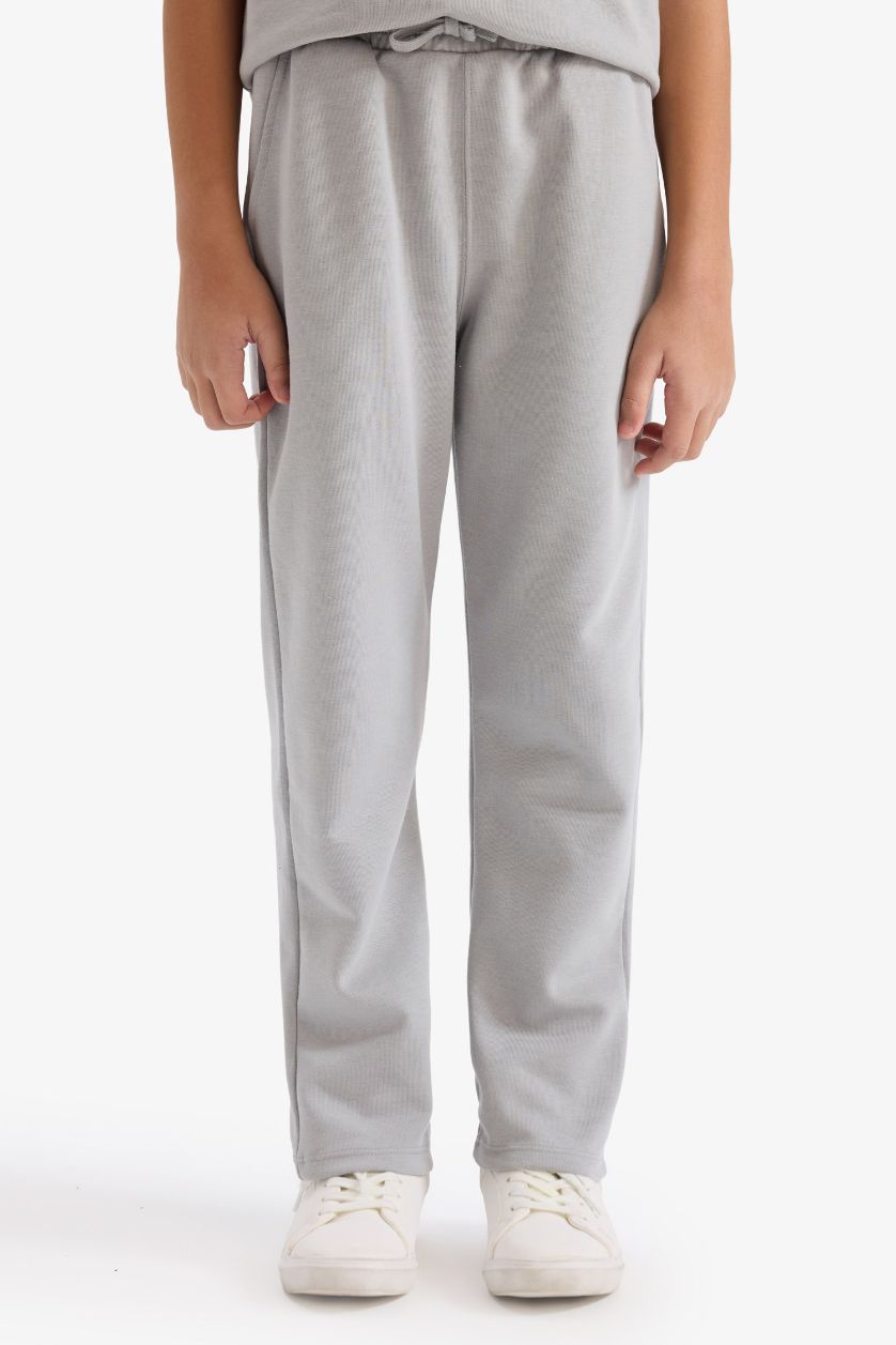 GARÇONS Gris Ensemble T-shirt à col polo et Pantalon pour garçon