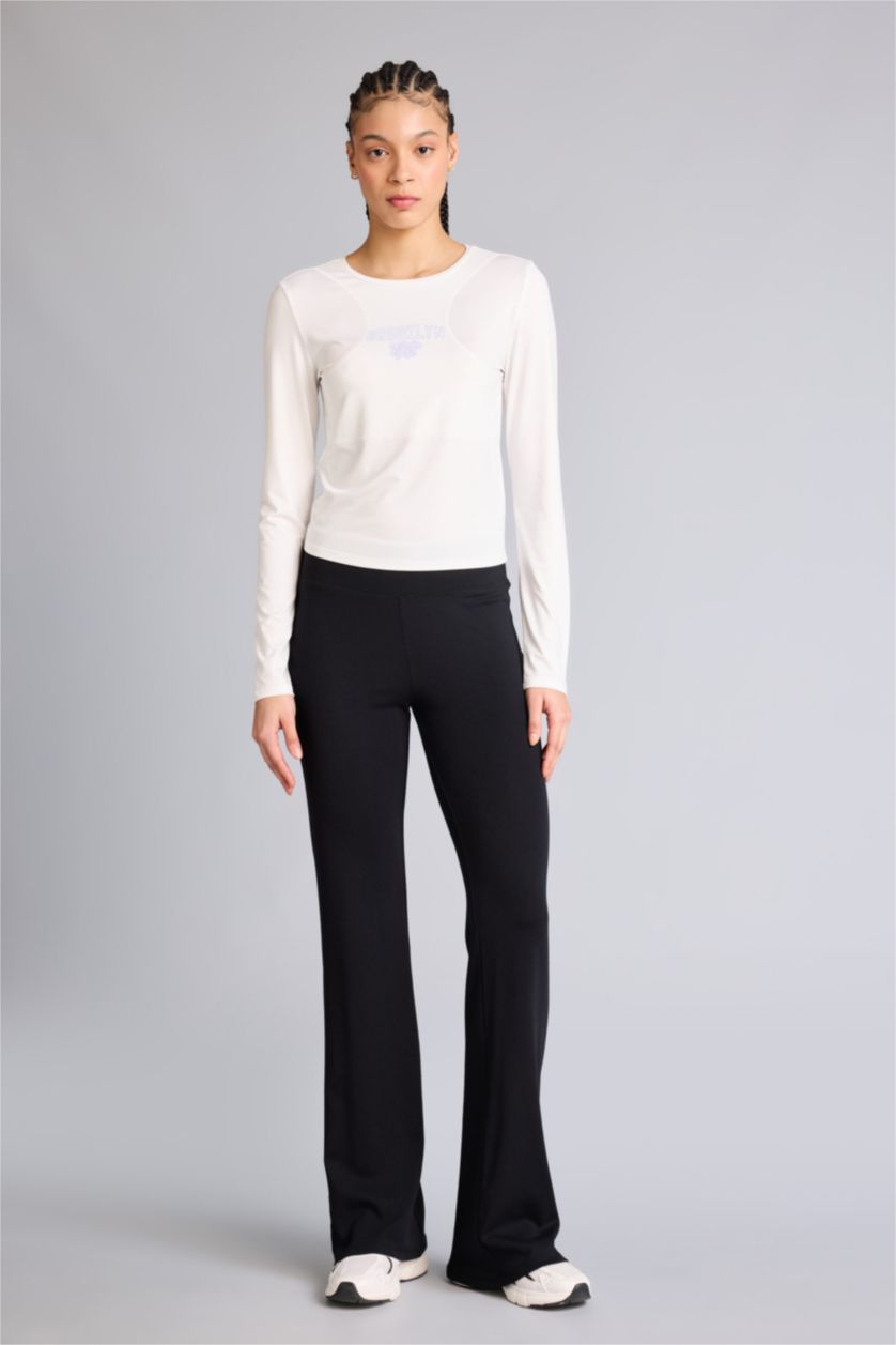 Женщины Бежевый Футболка с длинным рукавом NBA Brooklyn Nets