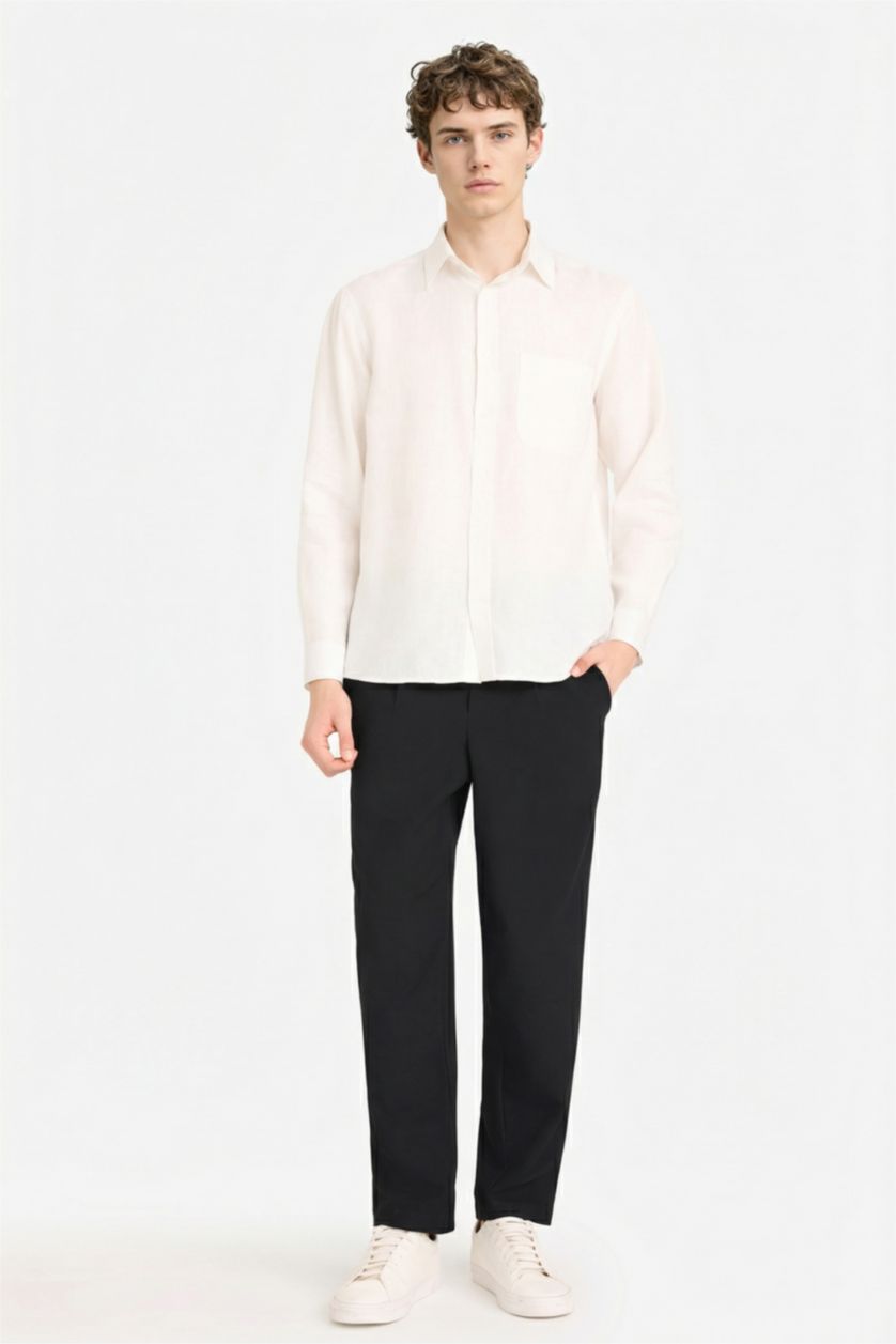 رجالي اوف وايت قميص كتان