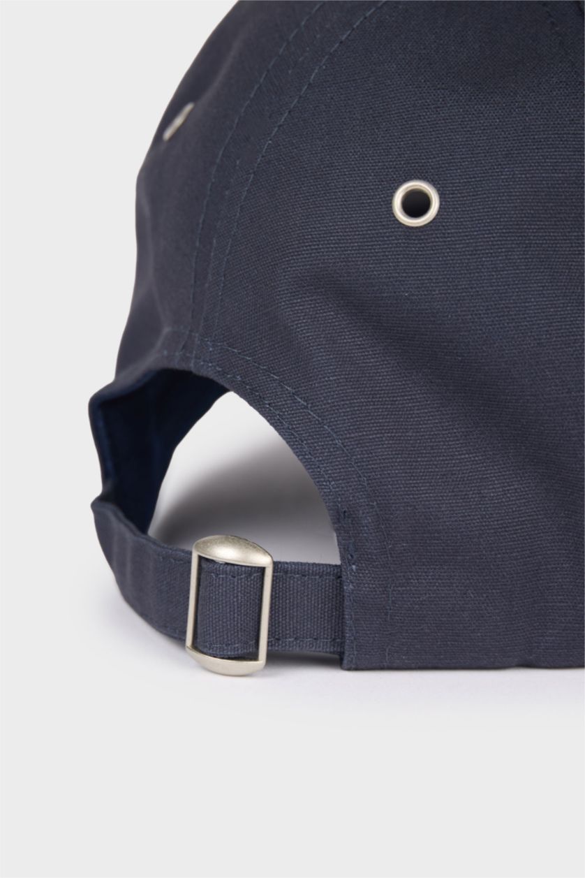 رجالي أزرق قبعة كاب قطن بطبعة رجالي