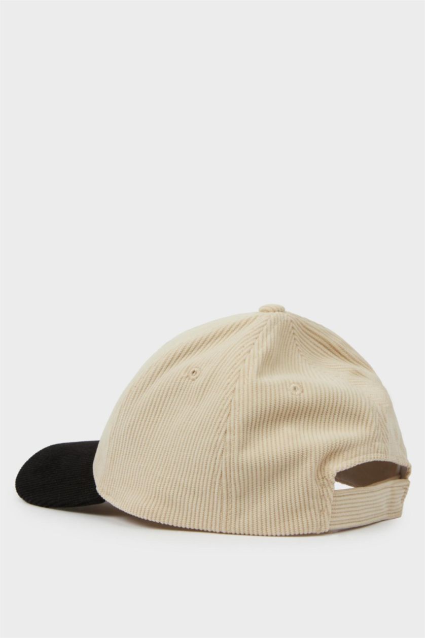 أولاد اللون الحجري شفقة كاب ولادي مخمل مضلع مطرز