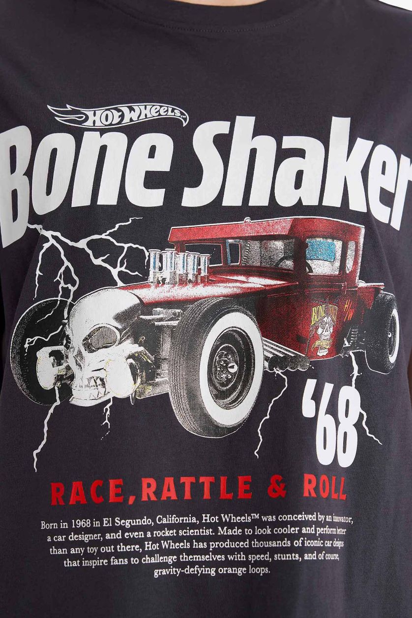 نساء أنثرا تيشيرت نص ردن اوفر سايز من هوت وويلز