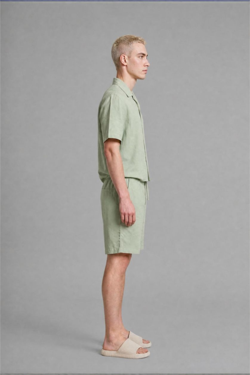 Men Mint Baggy Fit