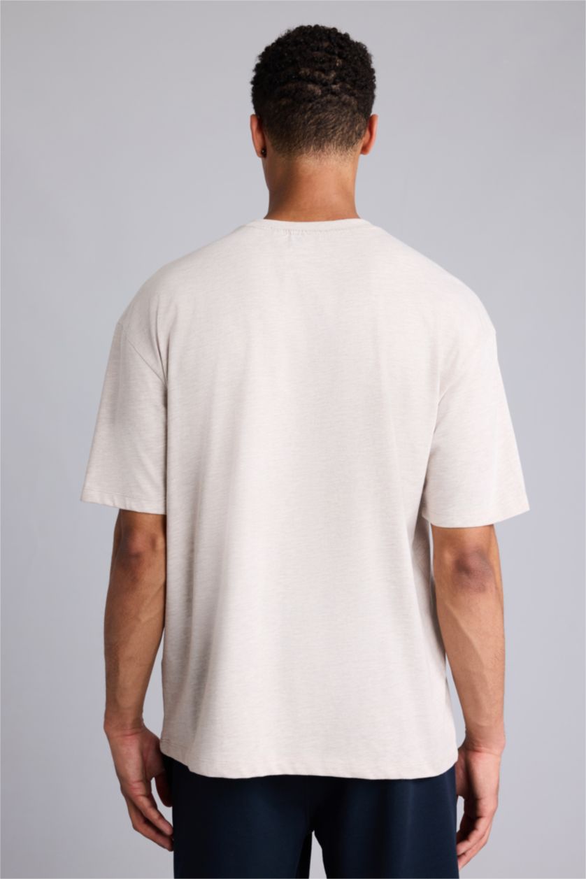 رجال ميلانج بيج Short Sleeved NBA Brooklyn Nets T-Shirt