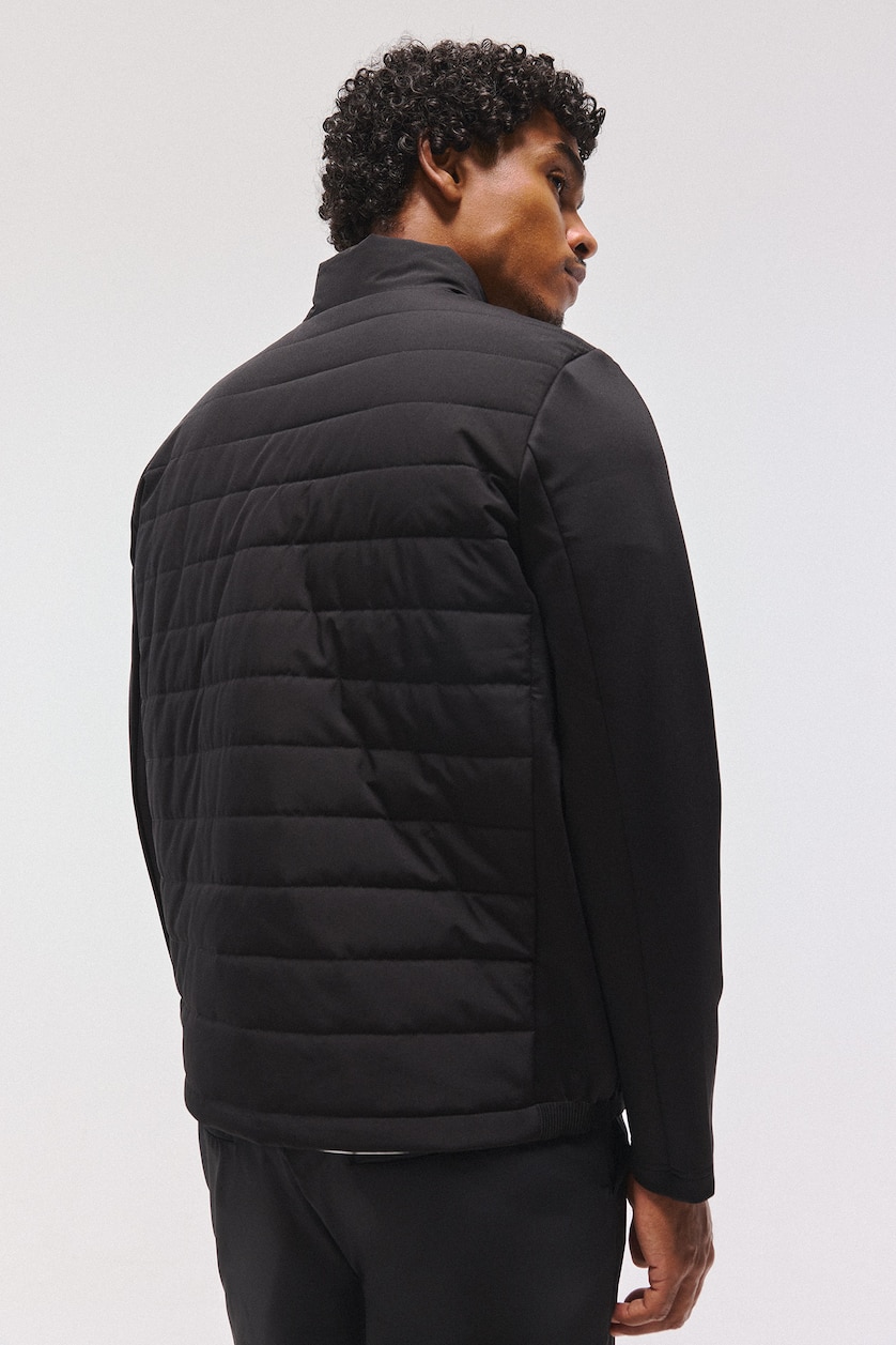 رجال أسود Windproof Waterproof Slim Fit Jacket