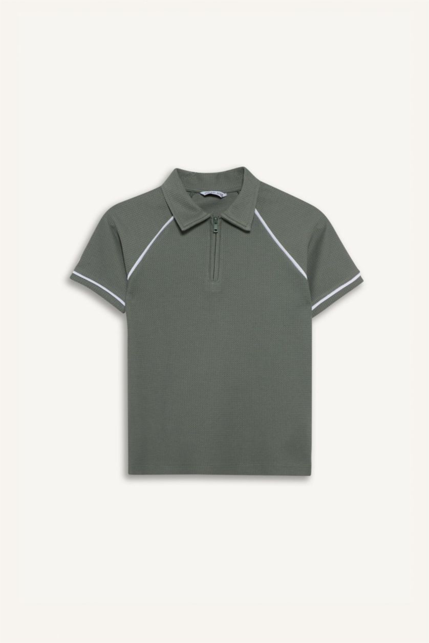 أولادي أخضر فاتح تيشيرت بولو اولادي نص كم قصة عادية