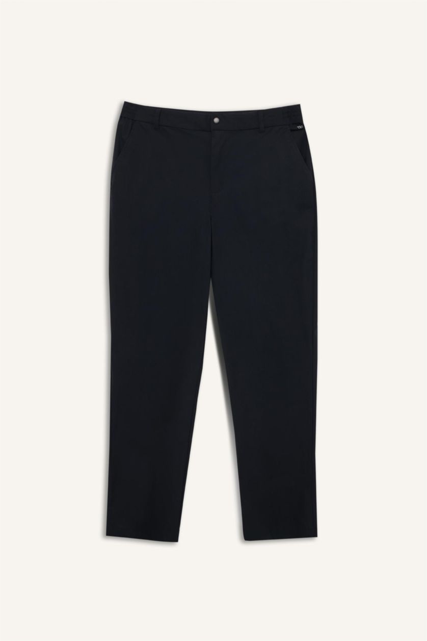 Мужчины Черный Брюки Standard Fit