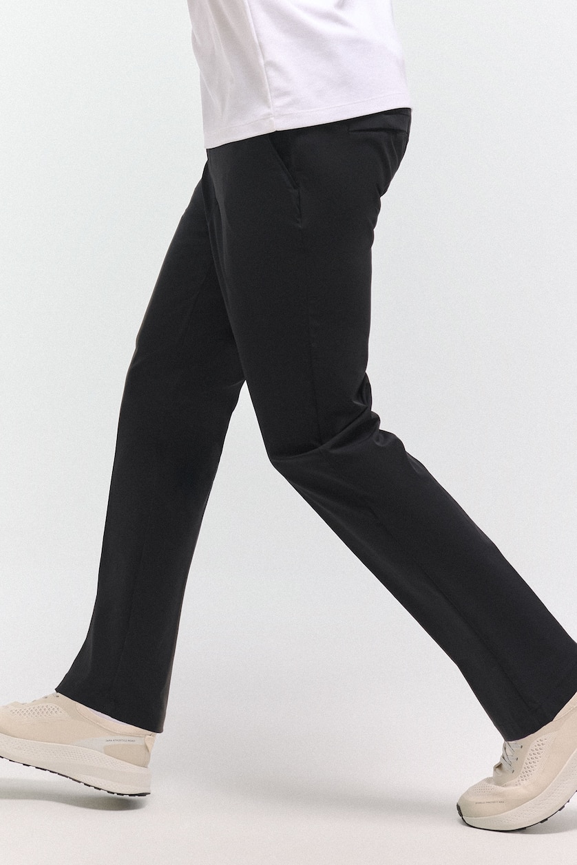 Men Black Slim Fit Trousers