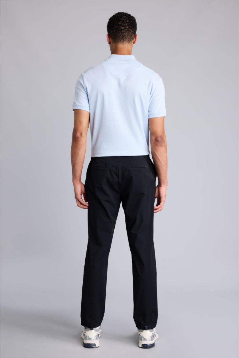 رجال أسود Slim Fit Trousers
