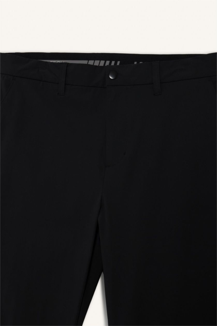 رجال أسود Slim Fit Trousers