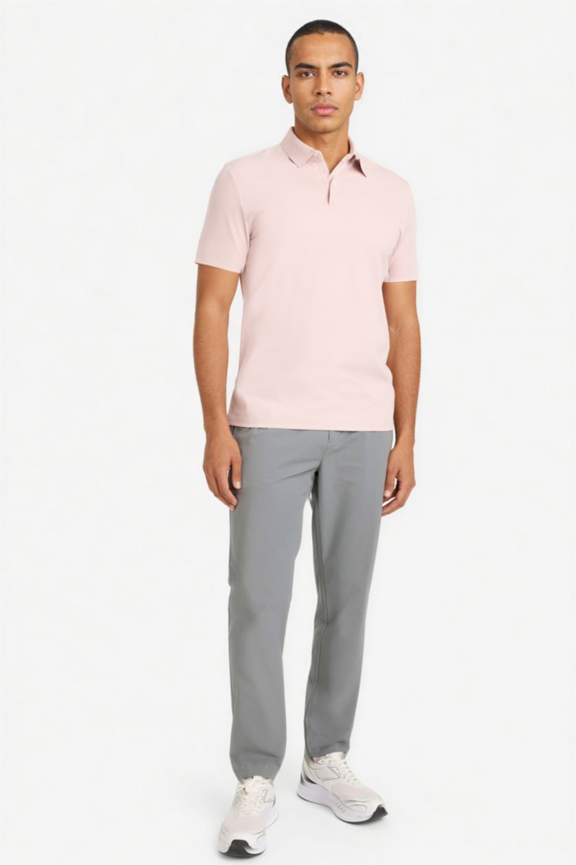 Man Grey Slim Fit Trousers